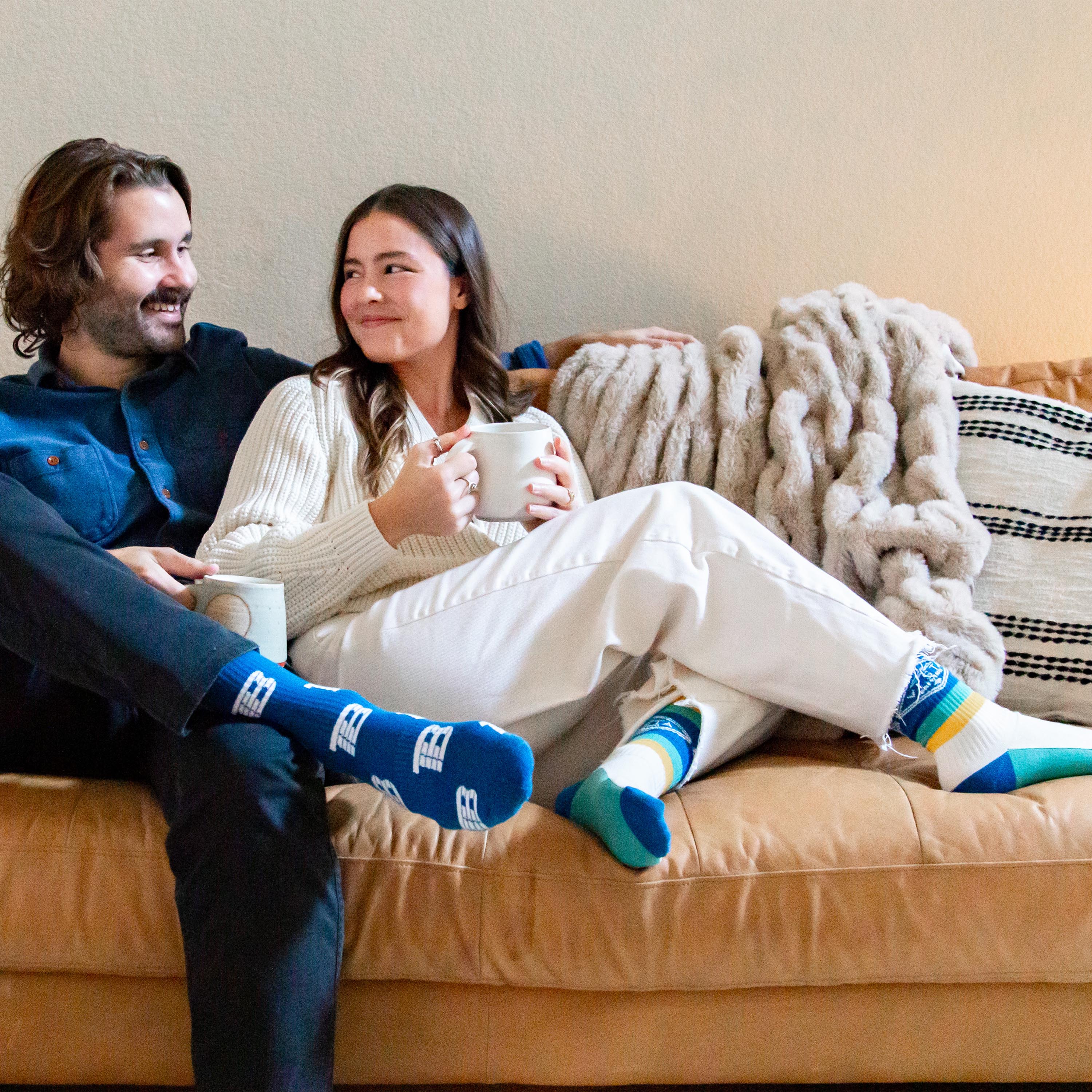 Athletic Movie Night Socks - Cinema Comfort for Your Feet - American Made 1