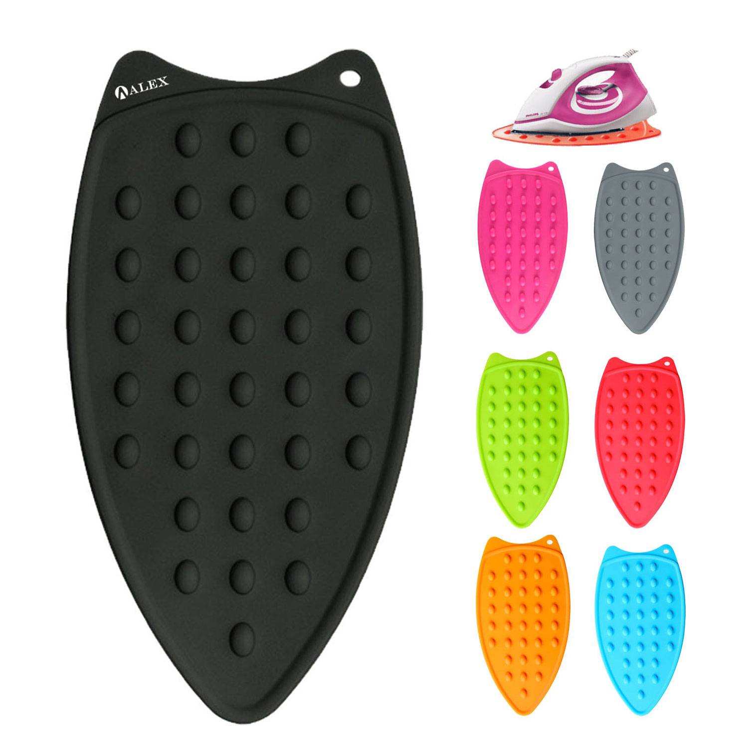 Quick Cooling Heat-Resistant Silicone Iron Rest Pad 2