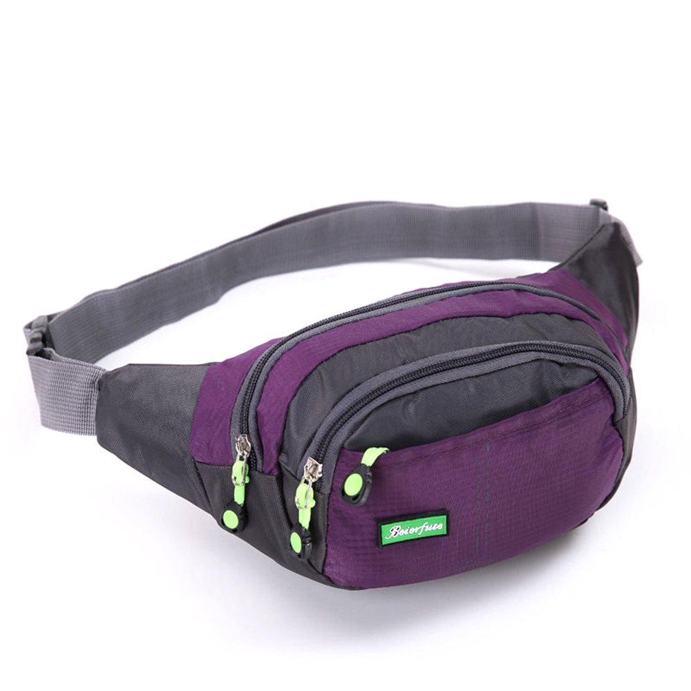 Multifunctional large nylon fanny pack waist bag chest bag 20