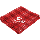 Plaid Fleece Blanket 55