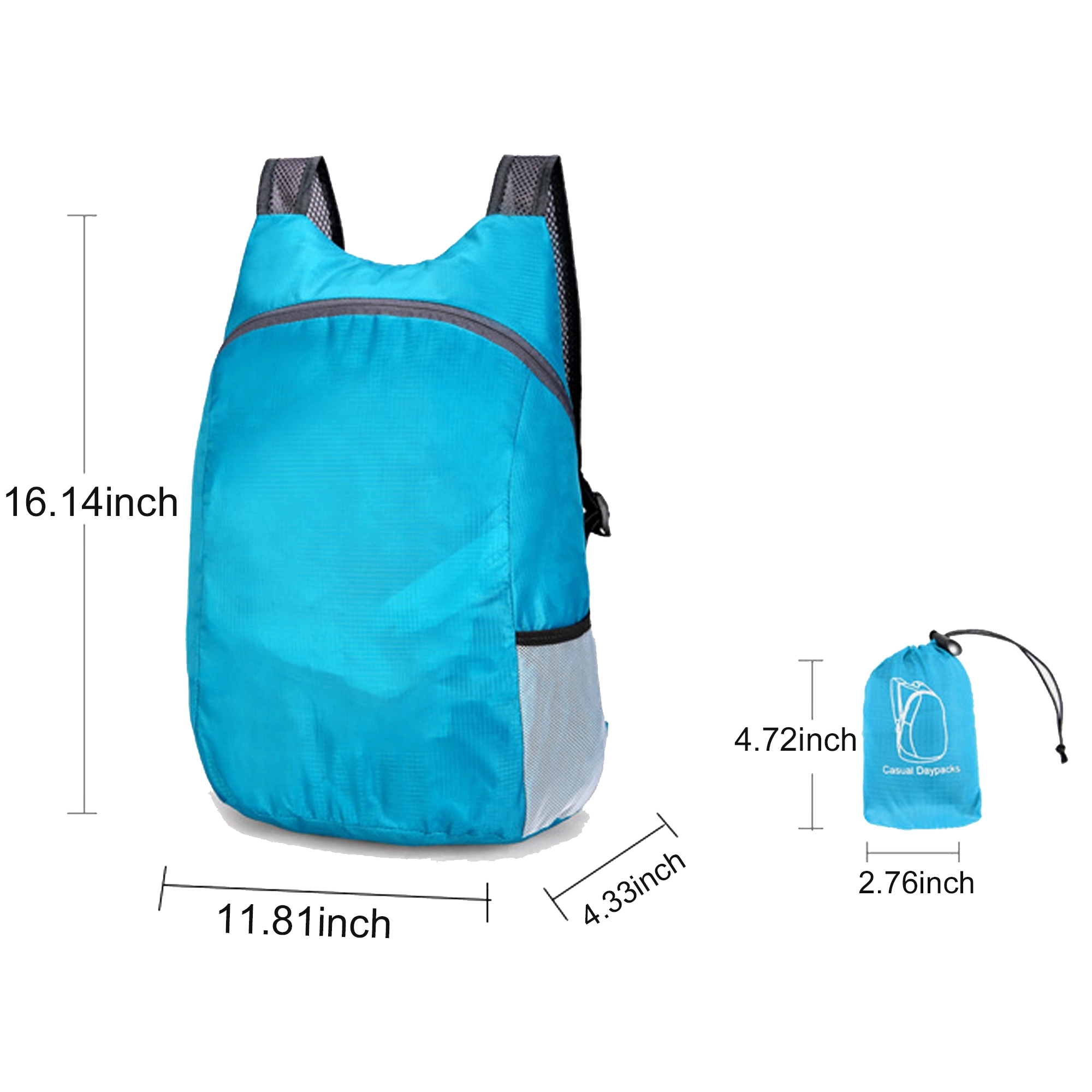Lightweight Waterproof Foldable Backpacks 8