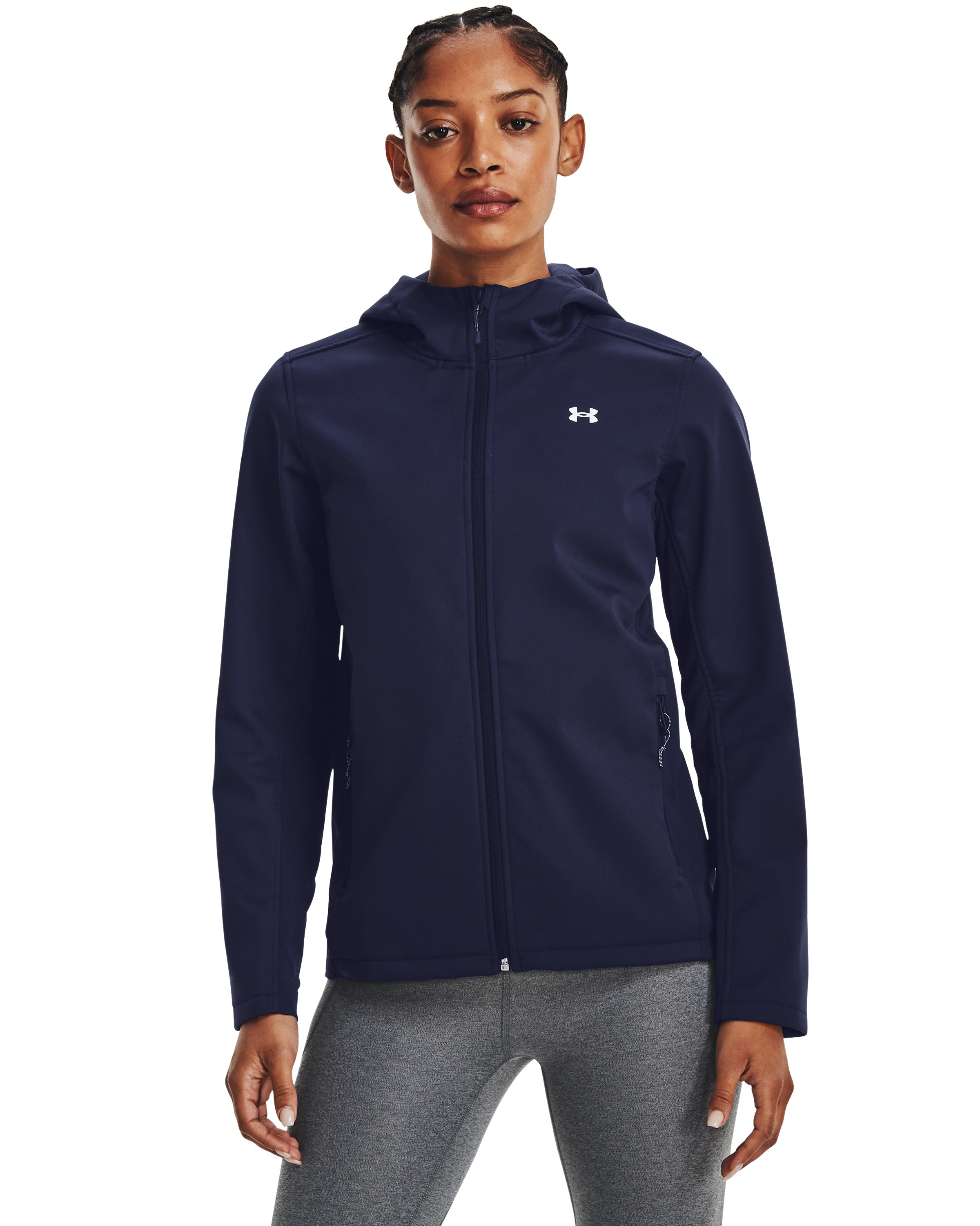 UA Storm ColdGear Infrared Shield 2.0 Women's Hooded Jacket 7