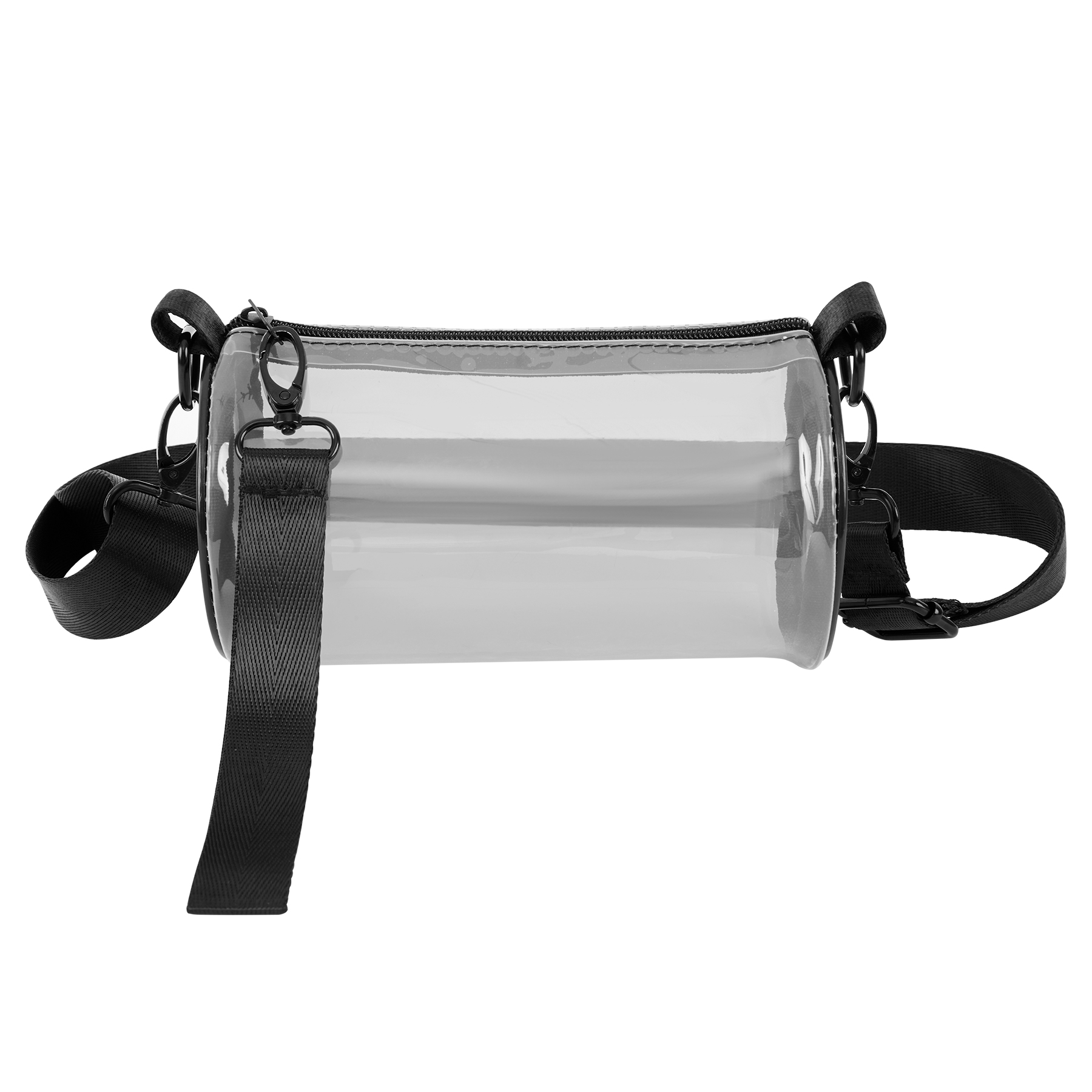 Colorful PVC Travel Security Crossbody Cylindrical Bag 6