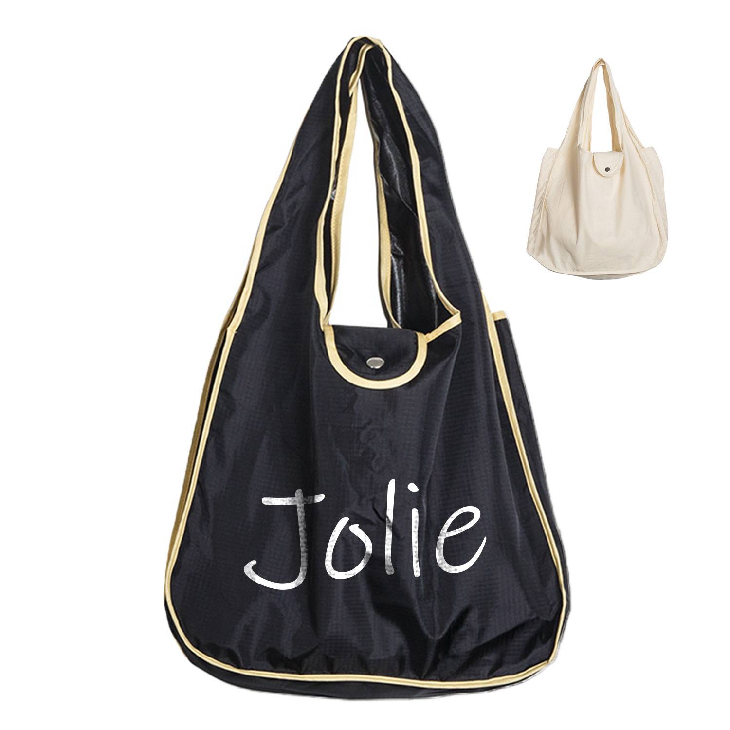 Foldable Tote Shopping Bag, custom tote bag with logo imprint 15