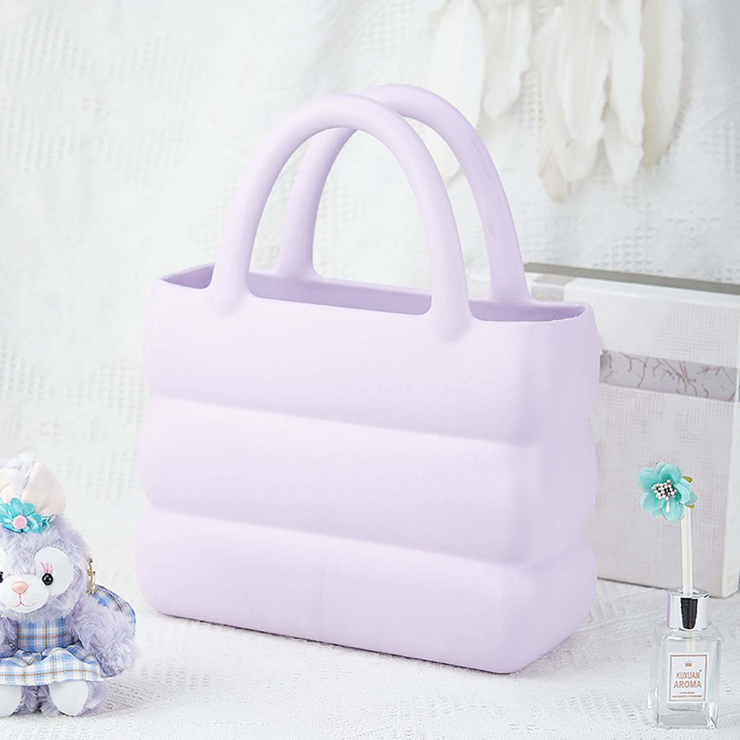 Elegant EVA Waterproof Small Square Bag For Women 7