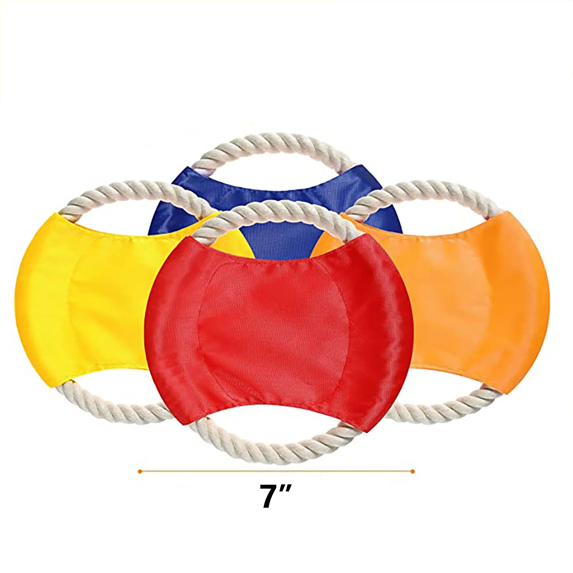 Flying Disc Dog Rope Toy MOQ 50 PCS 5