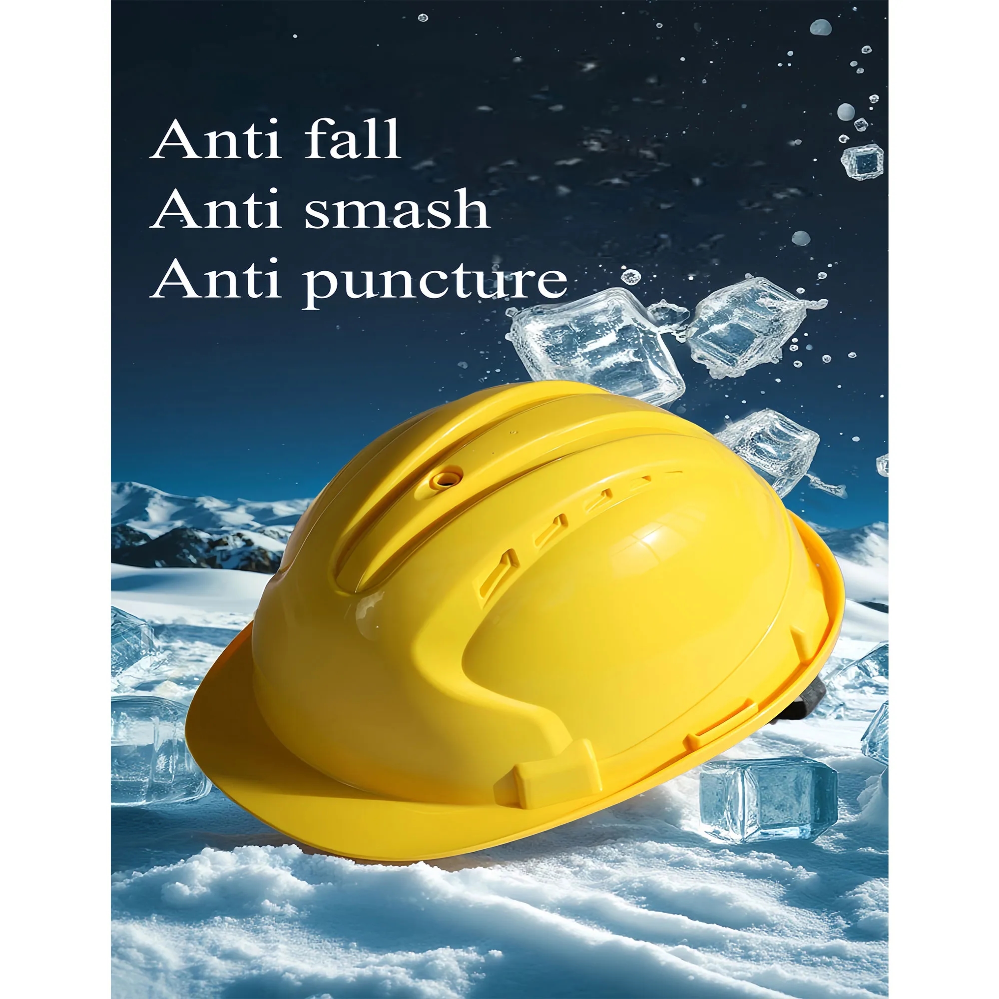 CoolVent Safety Helmet With Turbo Fans Lithium Battery 5