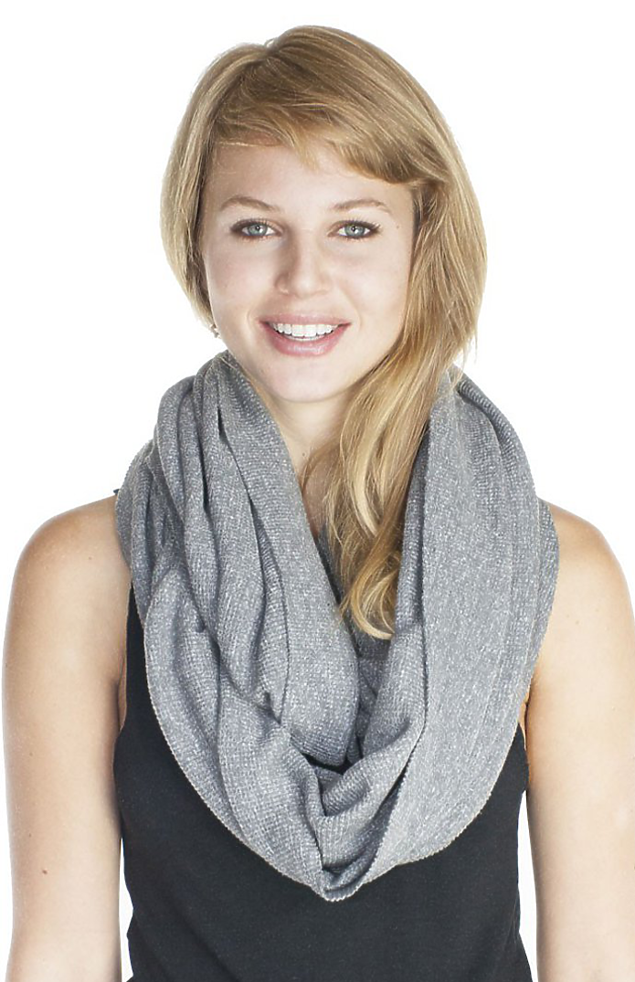 Unisex eco Triblend Thermal Infinity Scarf 3