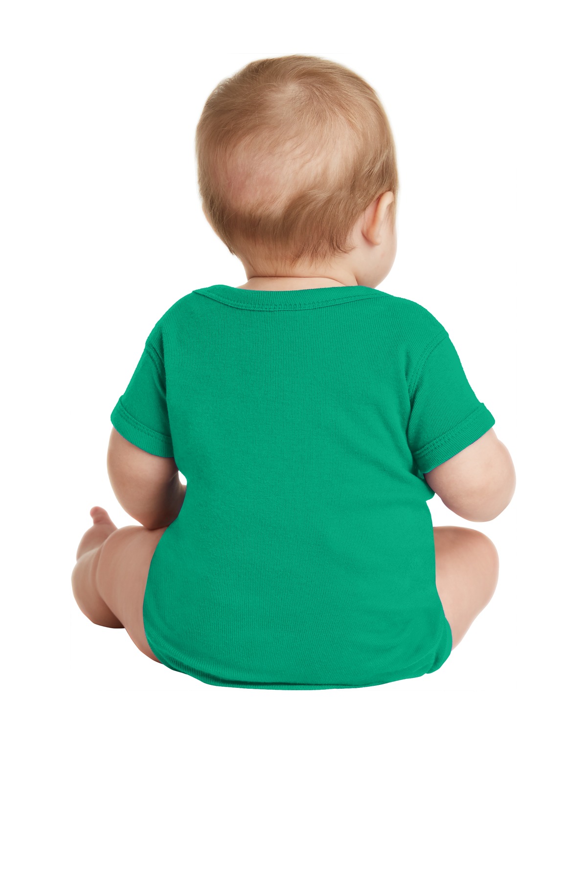 Rabbit Skins Infant Short Sleeve Baby Rib Bodysuit. RS4400 89