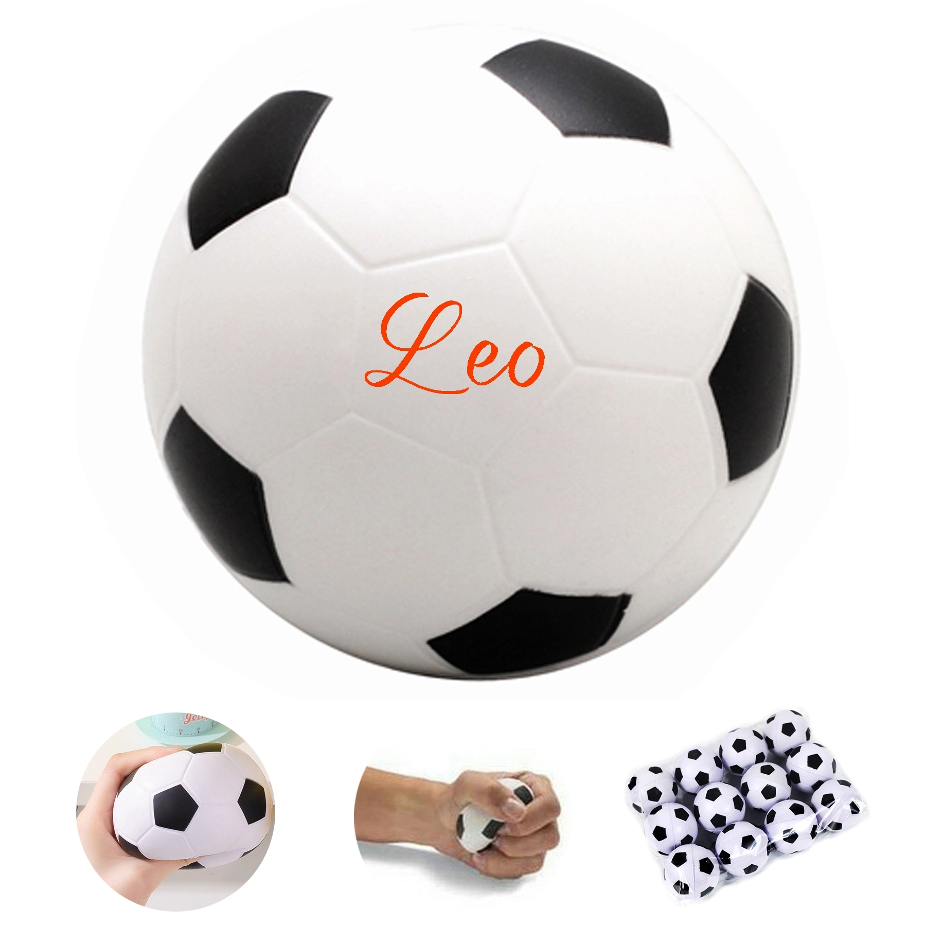 Pu Football Stress Ball Reliever 2