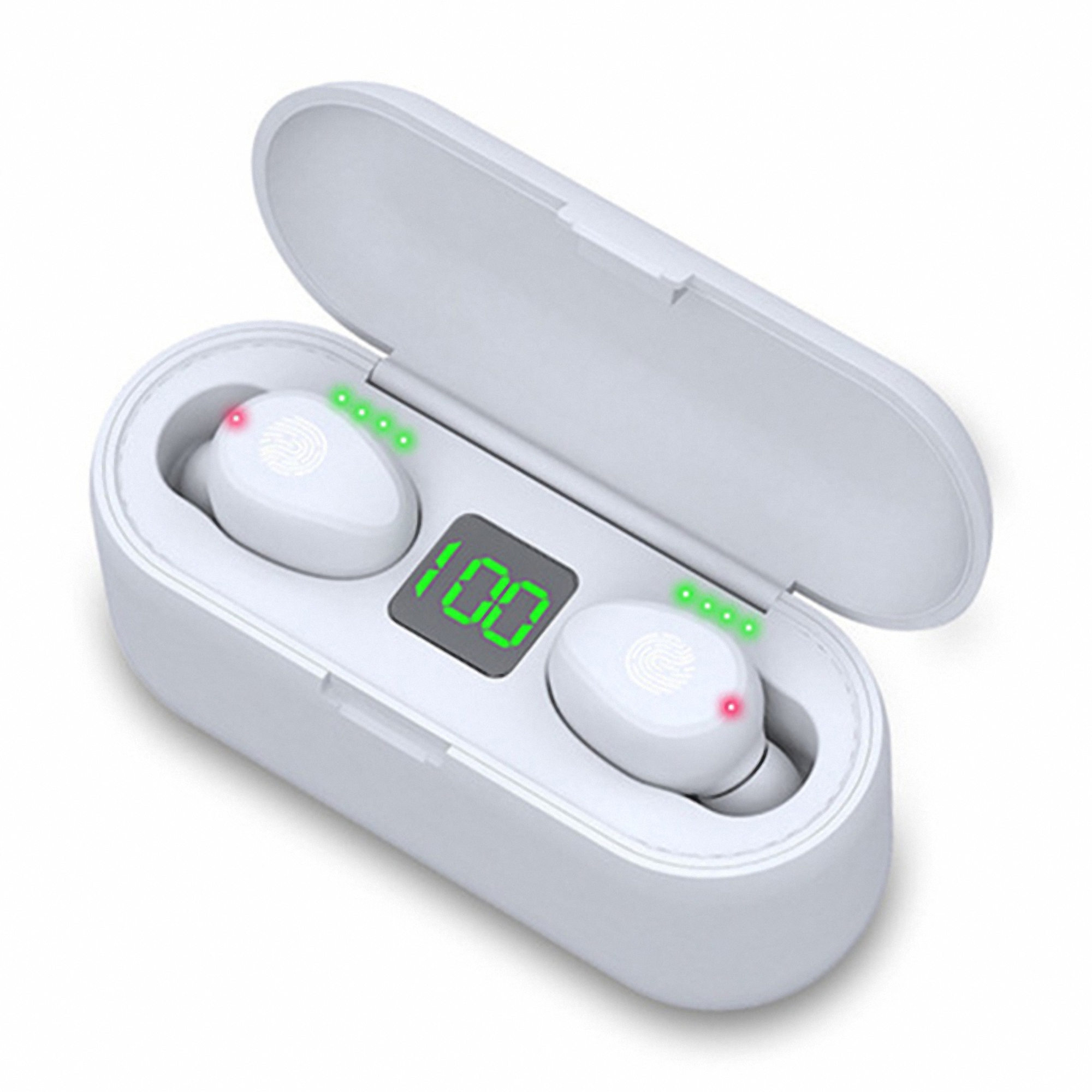 LED Display Bluetooth Earbuds 5