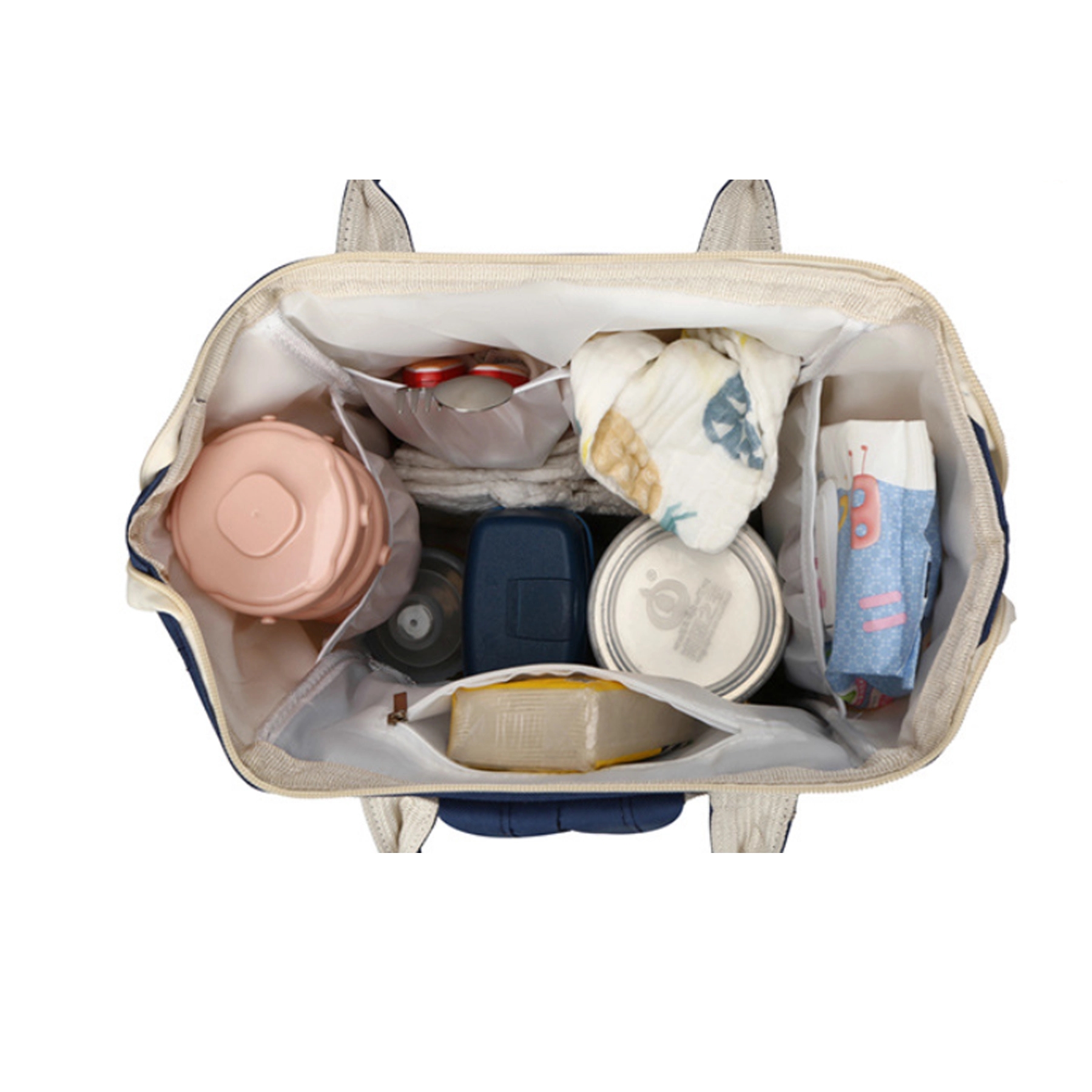 Oxford Wet & Dry Separation Diaper Backpack 4