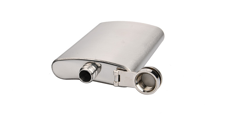 4oz Stainless Steel Hip Flask 4