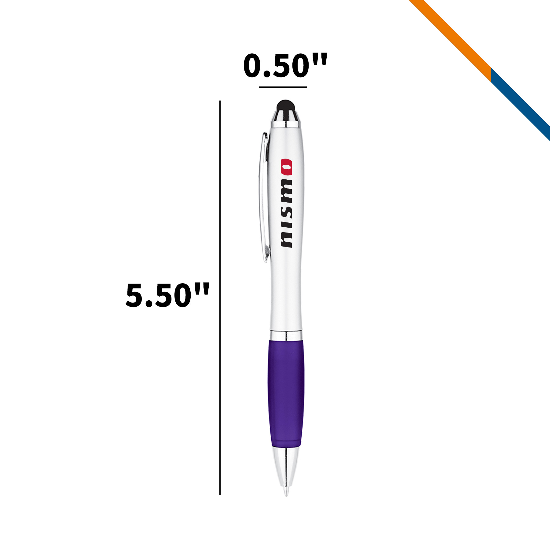 GripInk Curvaceous Ballpoint Stylus Pen 4
