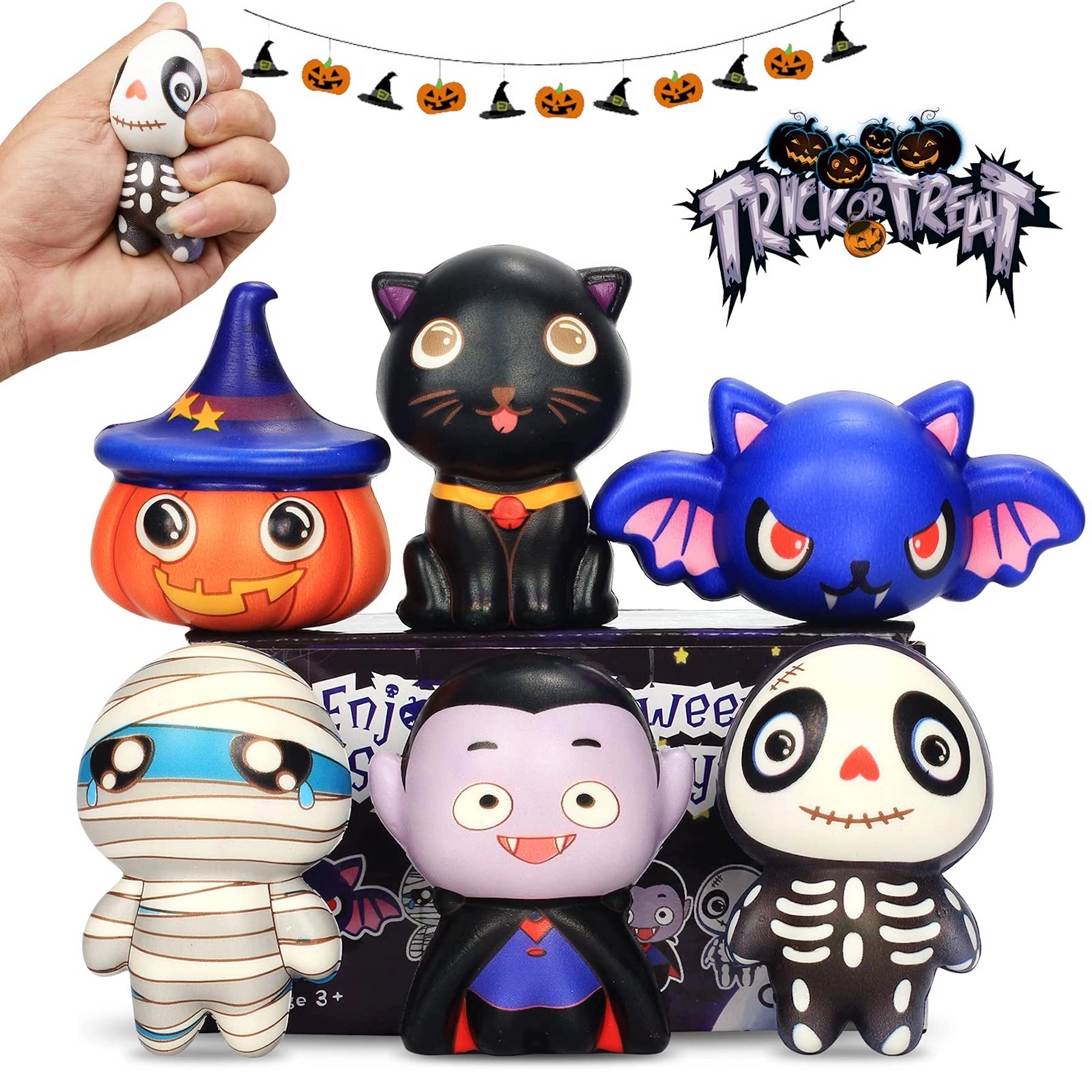 Halloween Slow Rising Stress Reliever Toys 3
