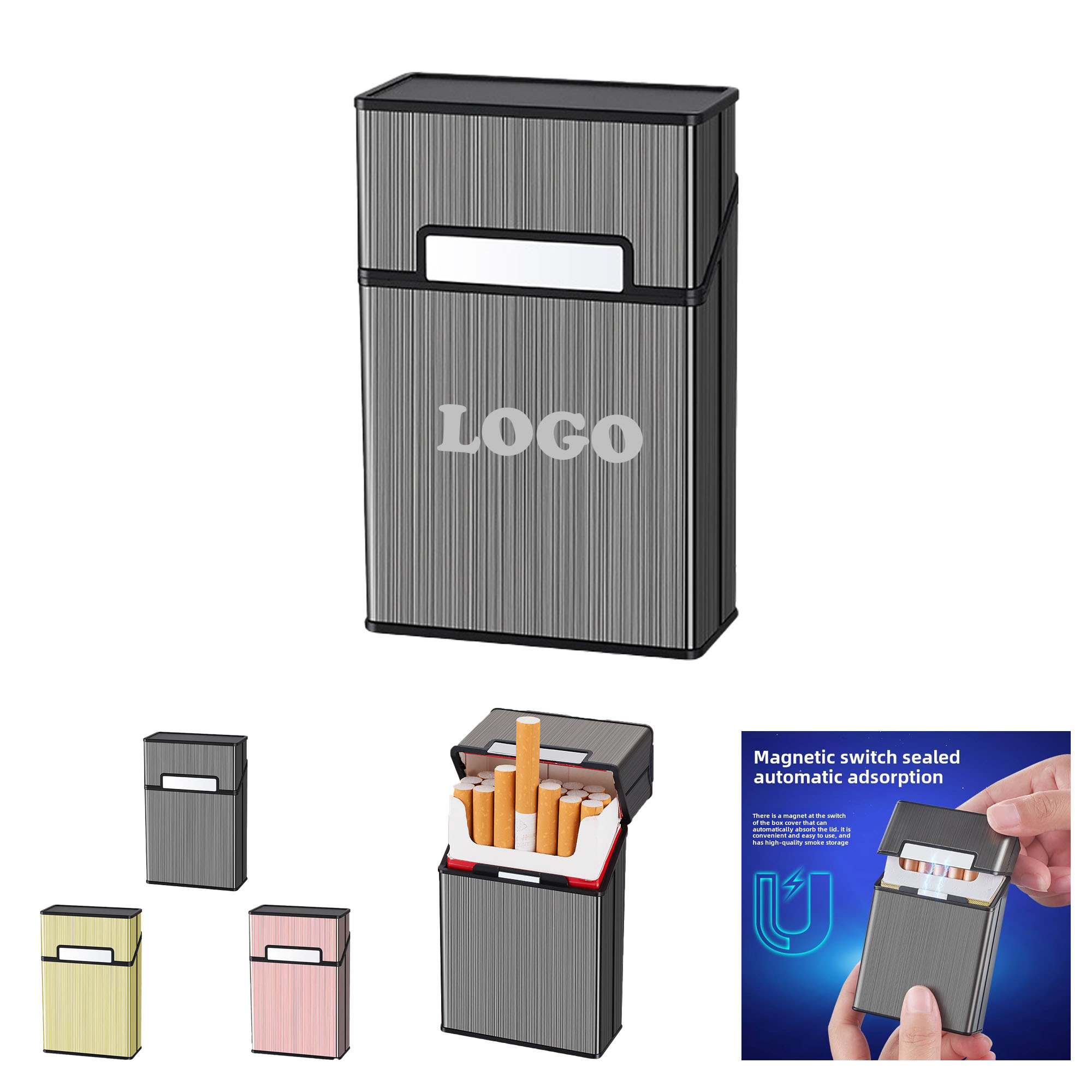 Magnetic Cigarette Case 4