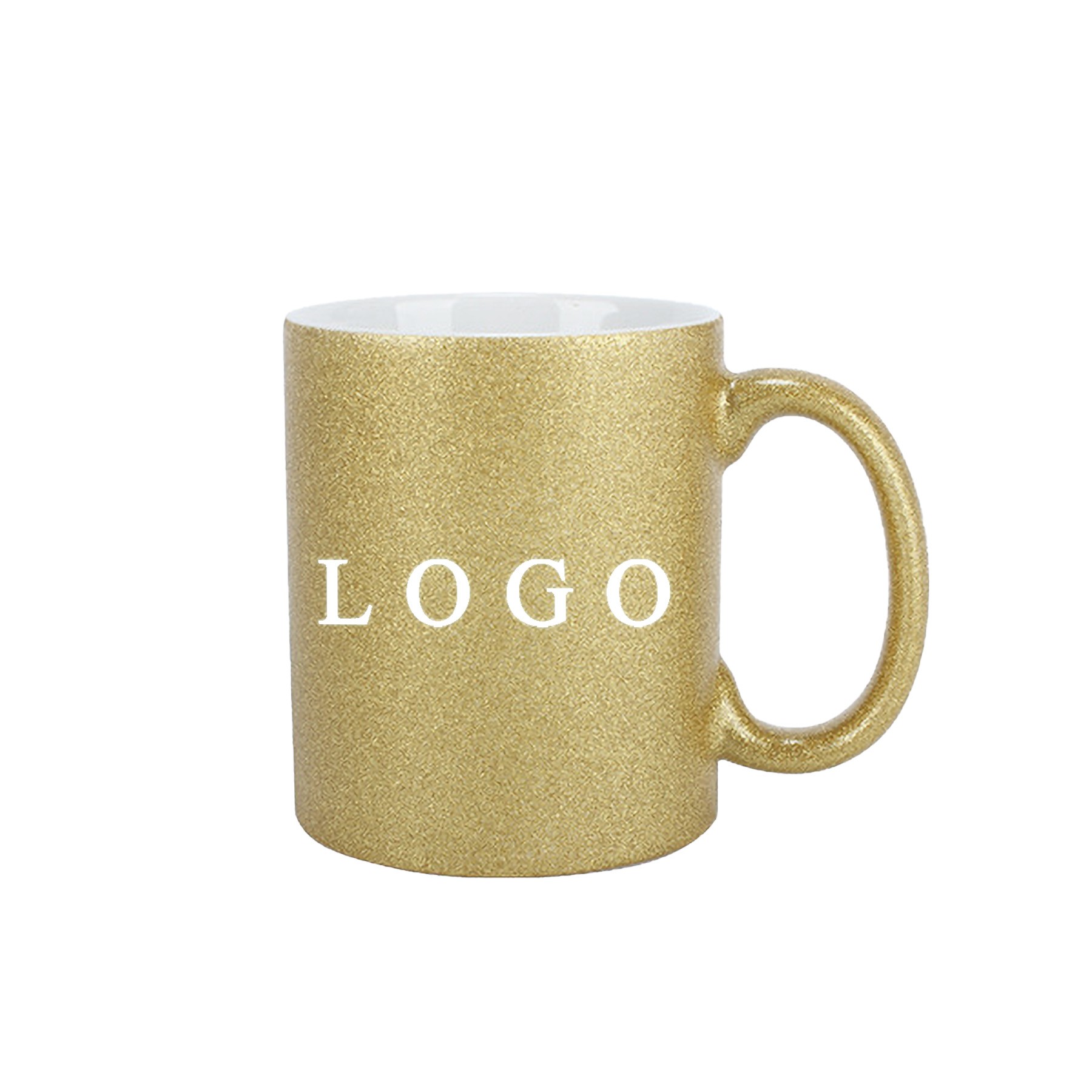 Customized Sparkling Mug with Image Text Logo