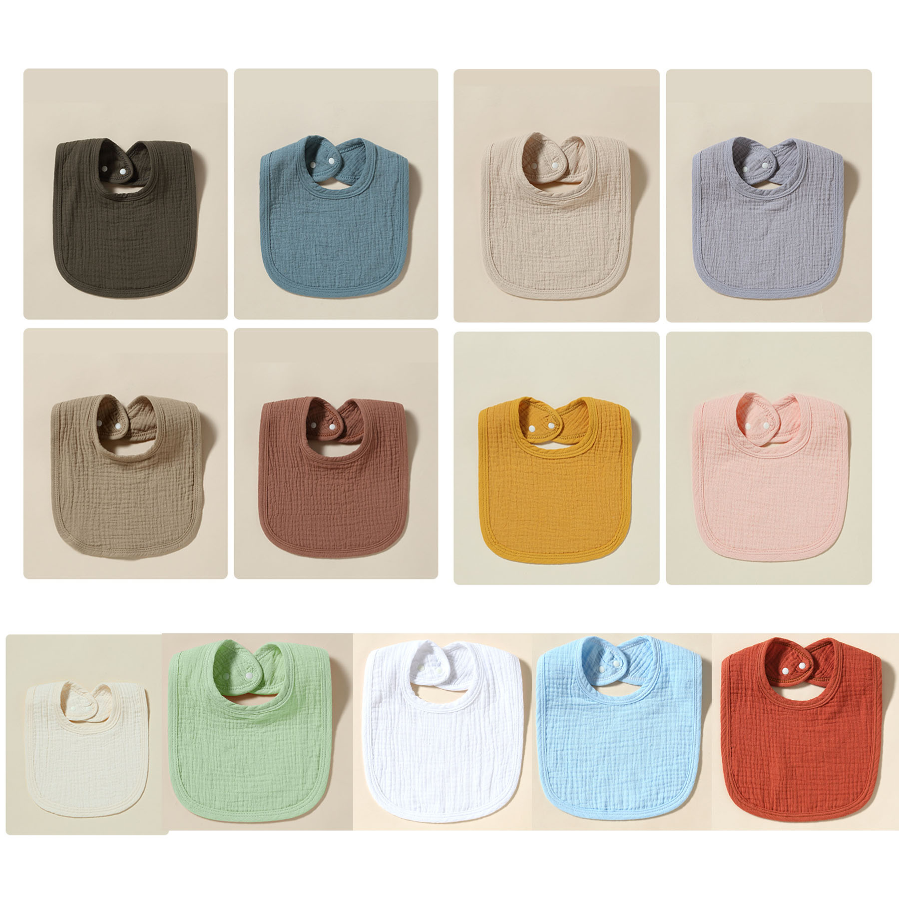 Baby Bibs Burp Cloths 2
