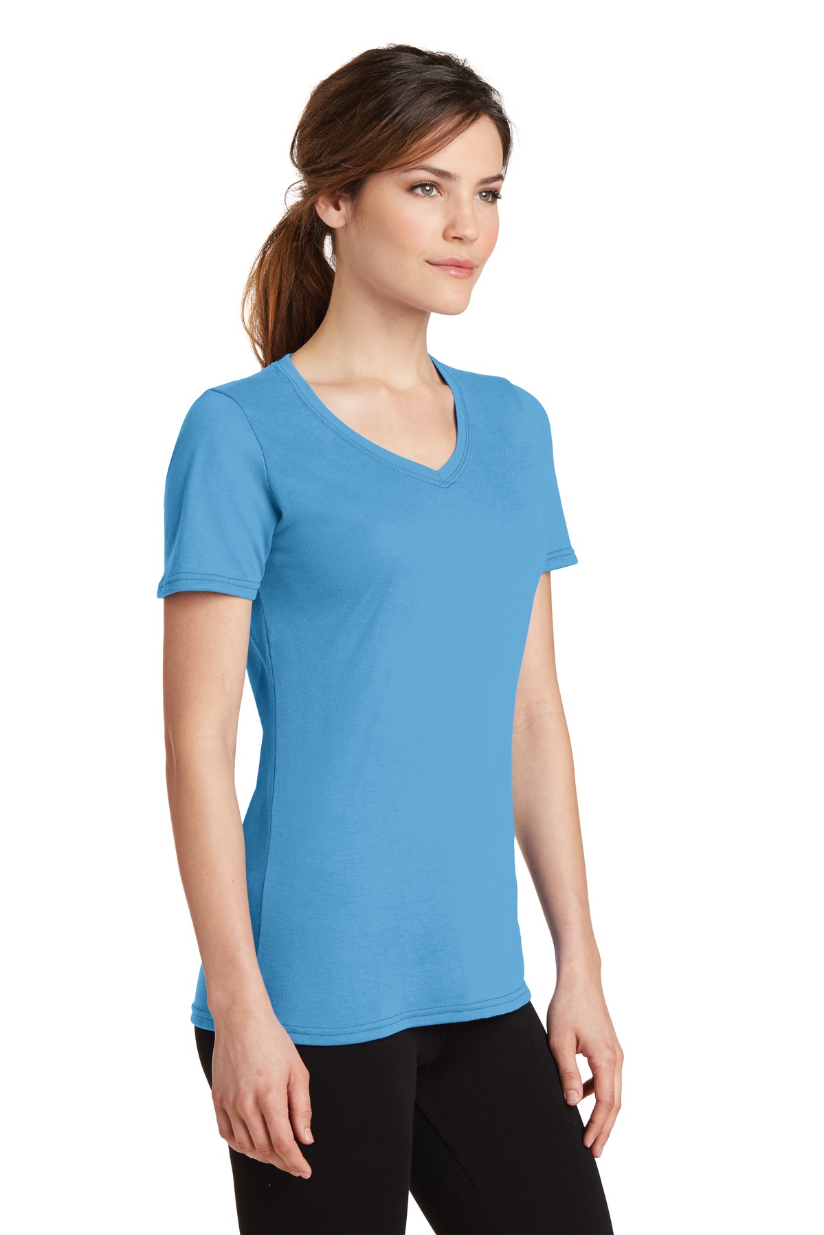 Women's Performance Blend V-Neck Tee