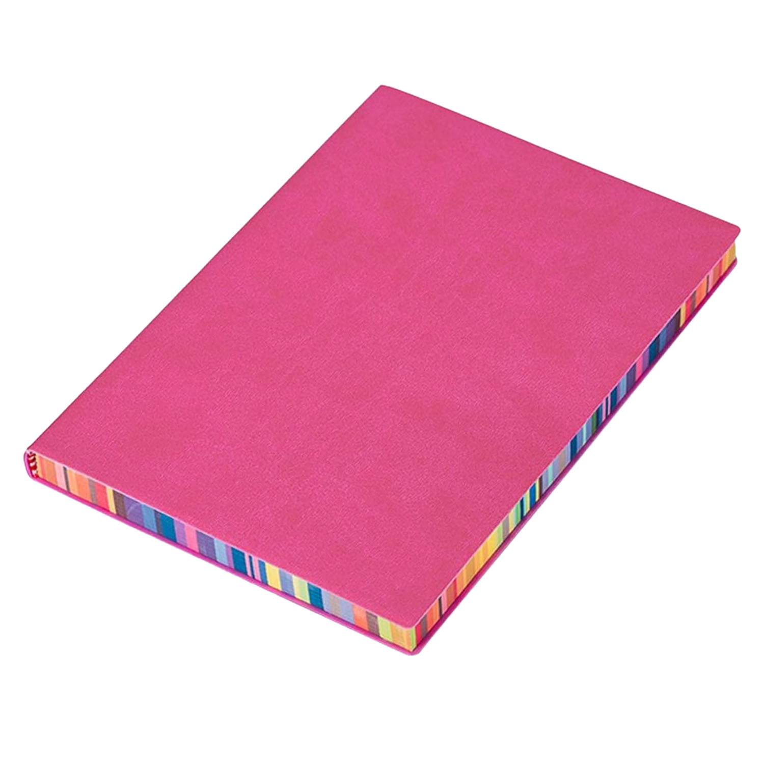 Rainbow Edge Notebook with PU Leather for Office School 3