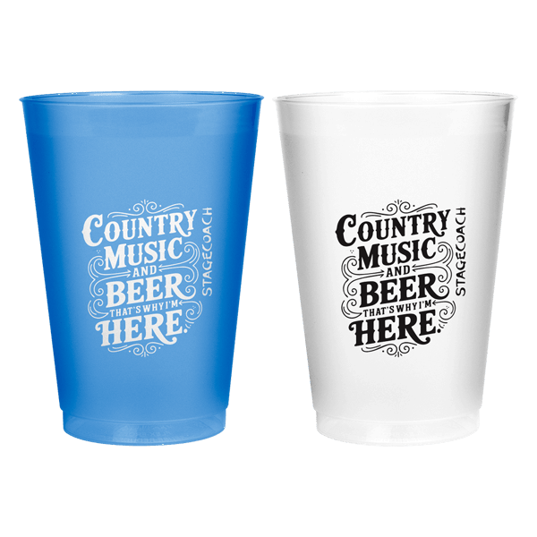 12oz Frost Flex Stadium Cup