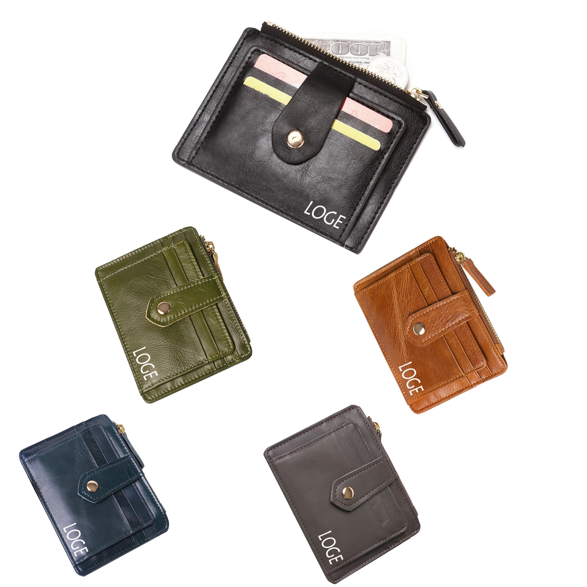 Wallet Credit Card Holder MOQ 50pcs 2