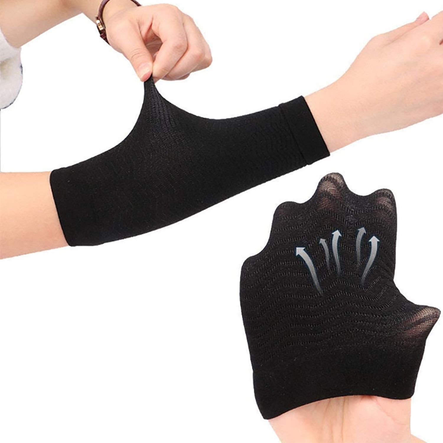 Elastic Fitness Compression Arm Sleeves 8