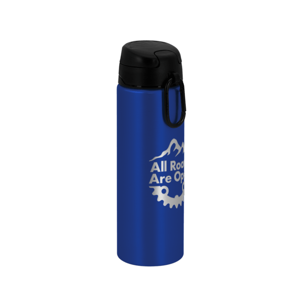 FastFlow Recycled Aluminum Bottle with Flip Lid, custom water bottle with logo imprint 62