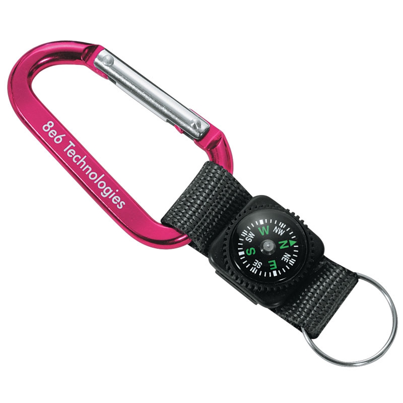 Busbee Carabiner with Compass 5