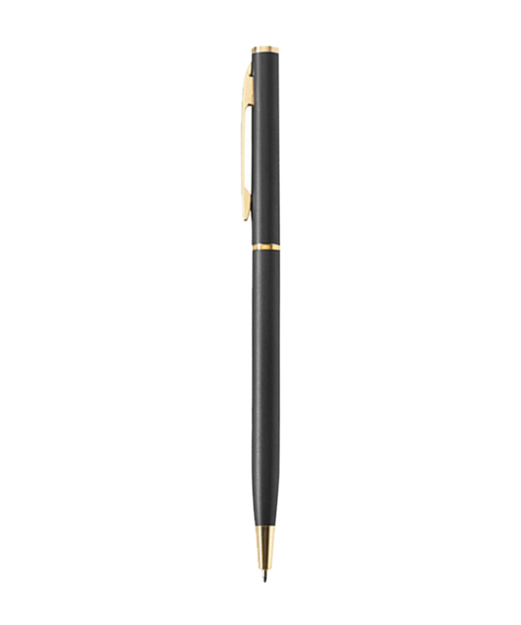 Union Printed - Golden Slim Twist Metal Pen 1