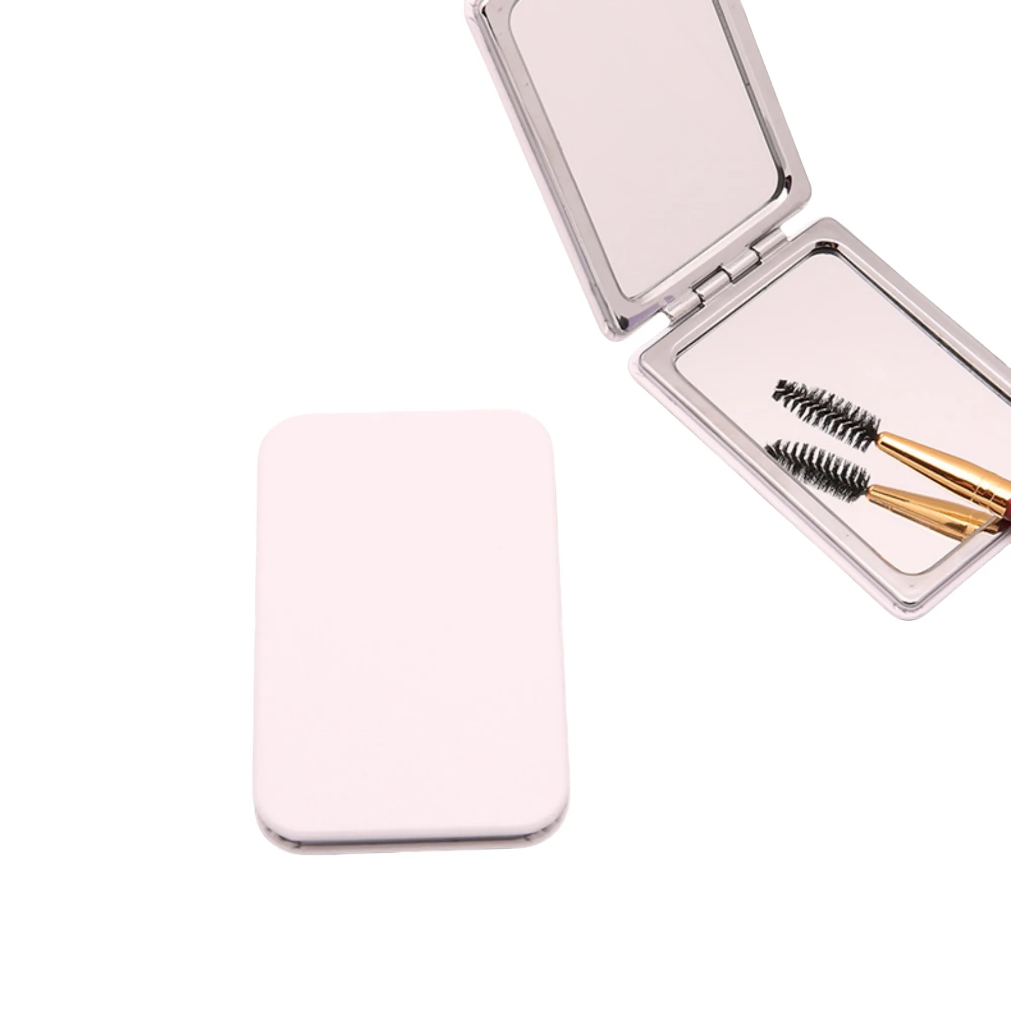 PU Leather Double-Sided Vanity Mirror 4