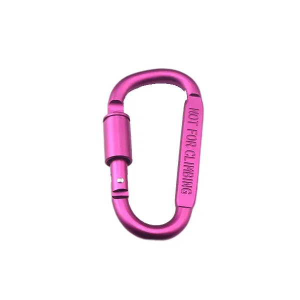 Aluminum Alloy Mountaineering Buckle With Lock 5