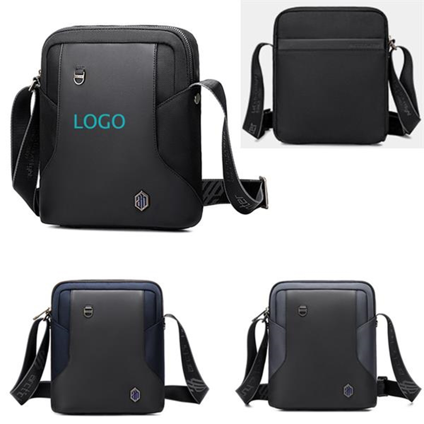 Men's Leather Shoulder Crossbody Bag 2