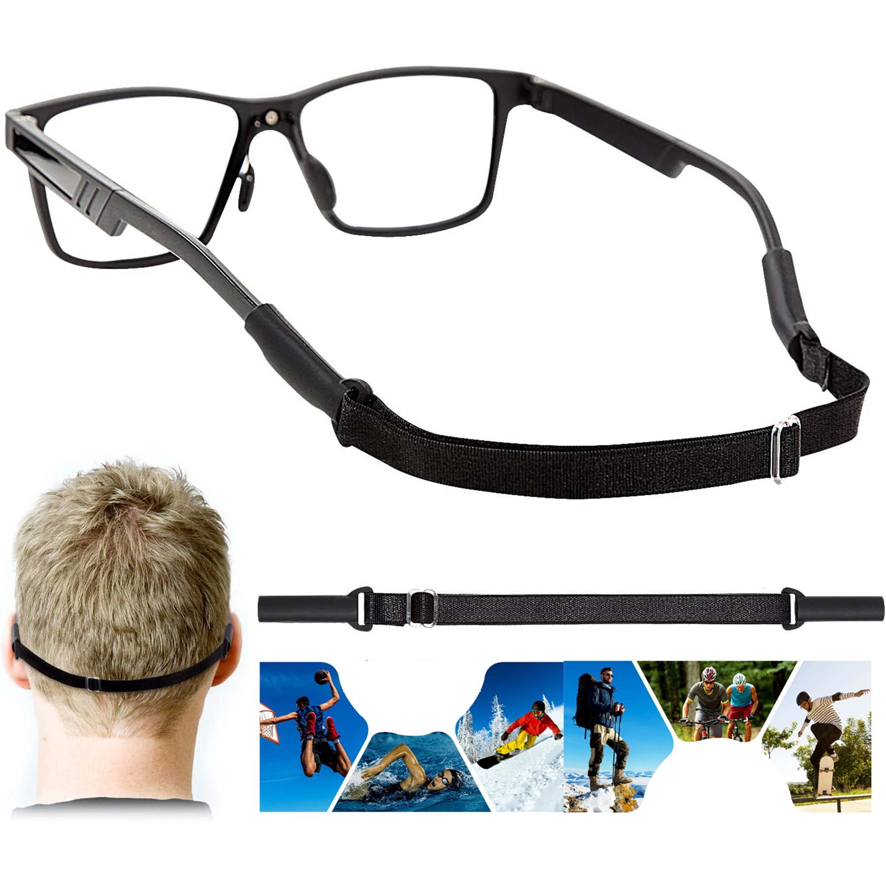 Adjustable Glasses Strap 2