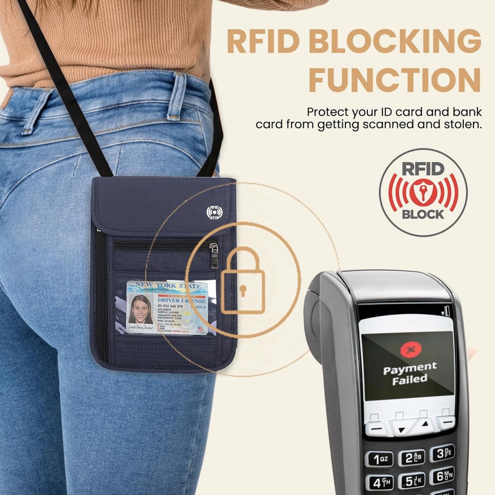 RFID Passport Holder For Travel 2