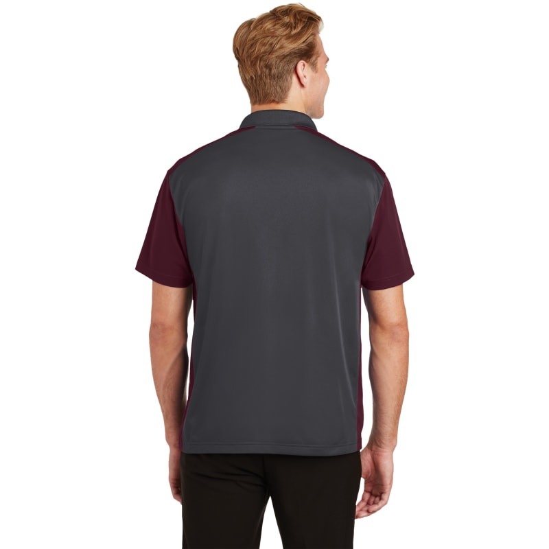 Sport-Tek Colorblock Micropique Sport-Wick Polo. 28