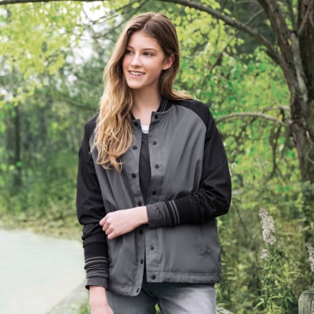 Womens HARGRAVE Roots73 Varsity Jacket 15