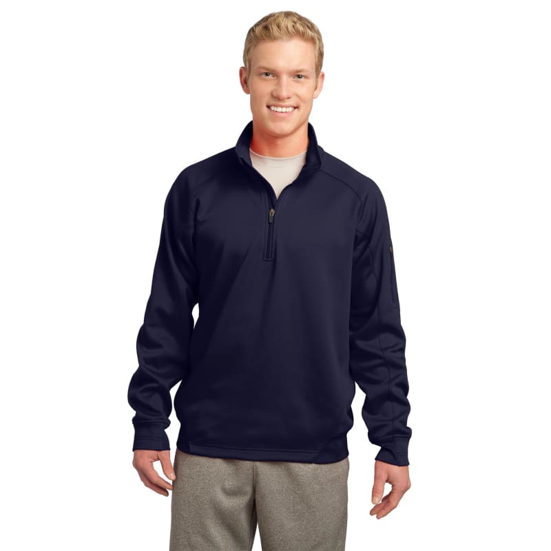 Sport-Tek Tech Fleece 1/4-Zip Pullover. 1