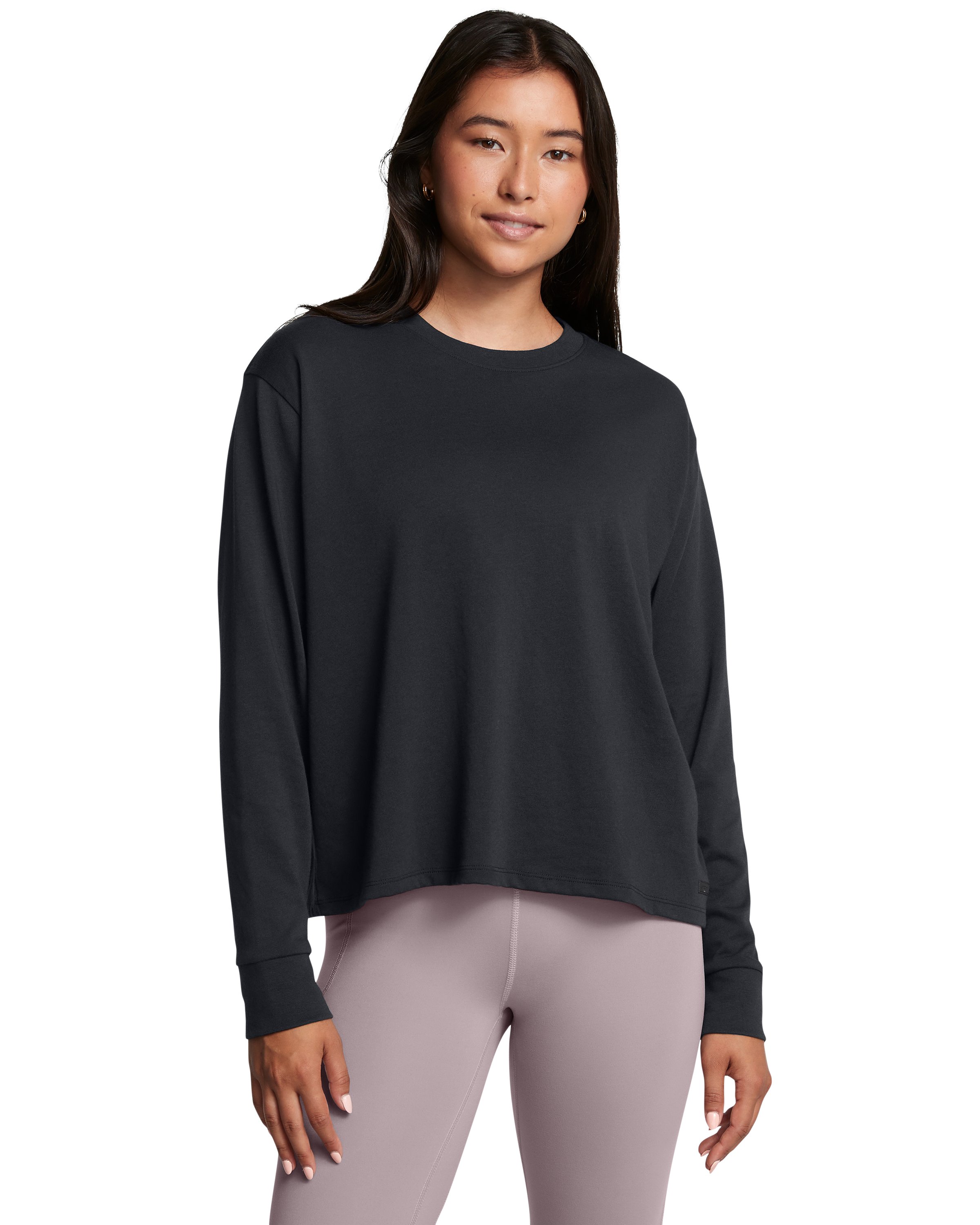 UA Heavyweight Boxy Women's Cropped Long Sleeve 4