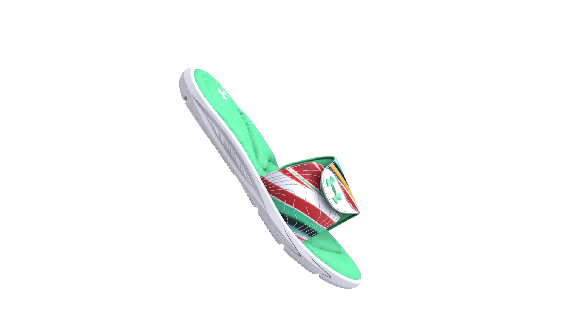 UA Ignite VI Graphic Strap Women's Slides 24