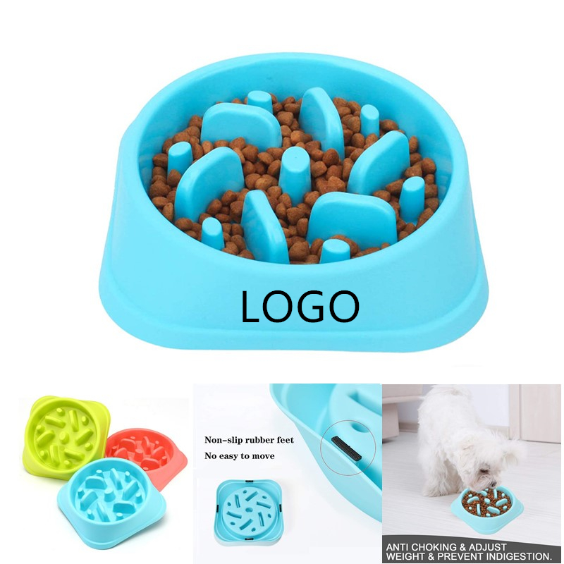Pet Slow Feeder Anti Choke Bowl 2