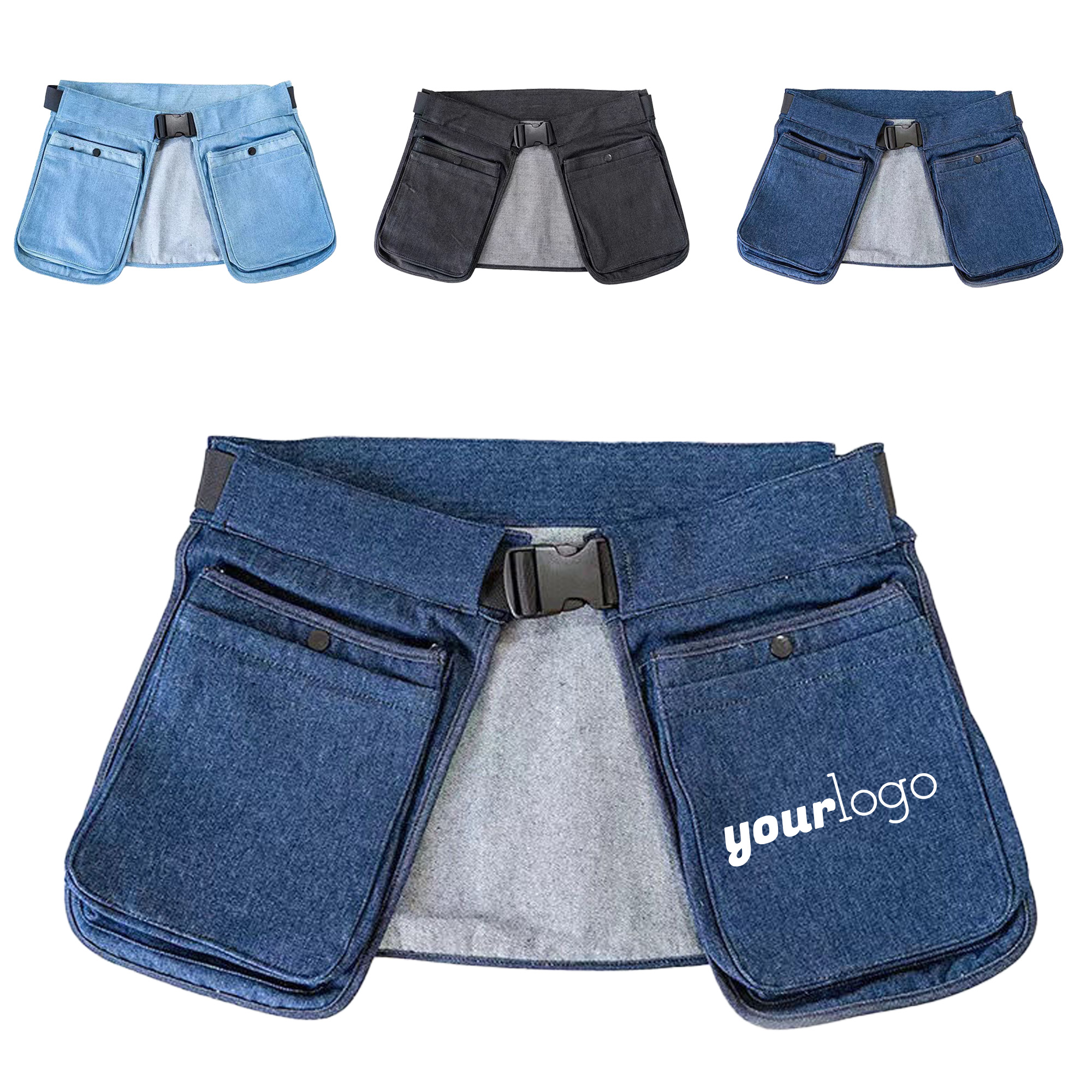 Heavy-Duty Denim Waist Pack 3