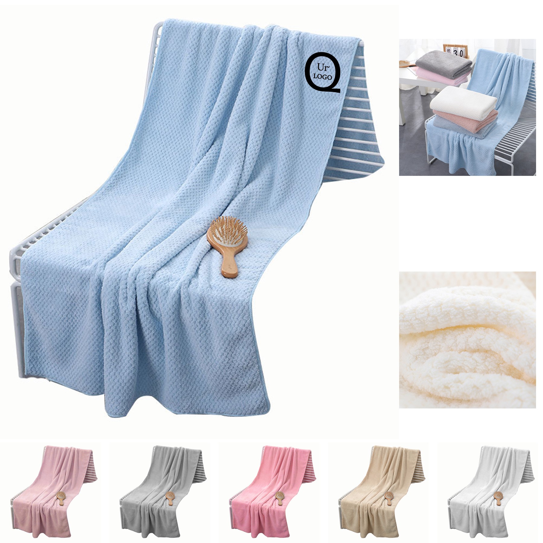 Household Coral Fleece Towel