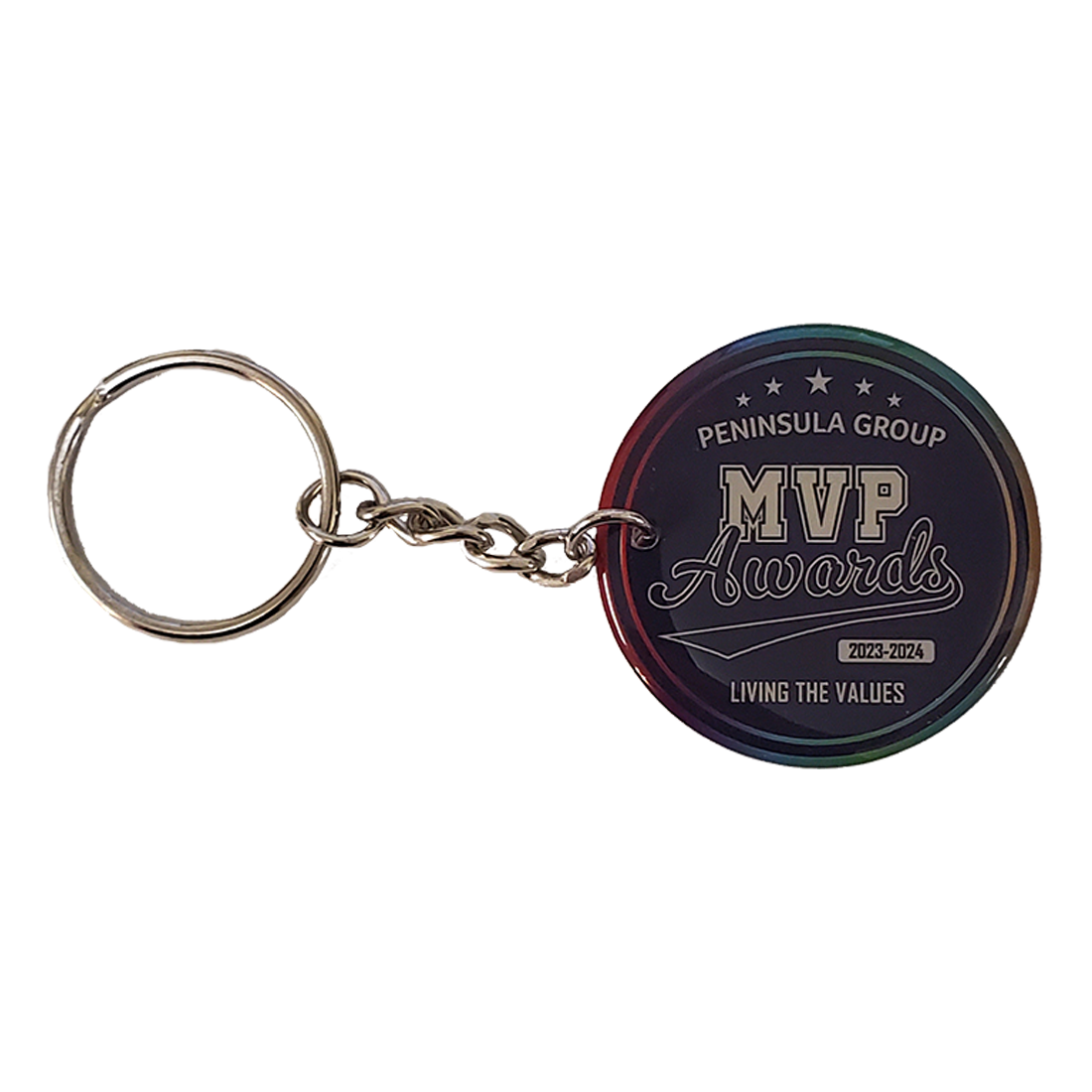 Key Chain / Tag, custom single sided imprint from 2.1 - 3 Sq. In. 3