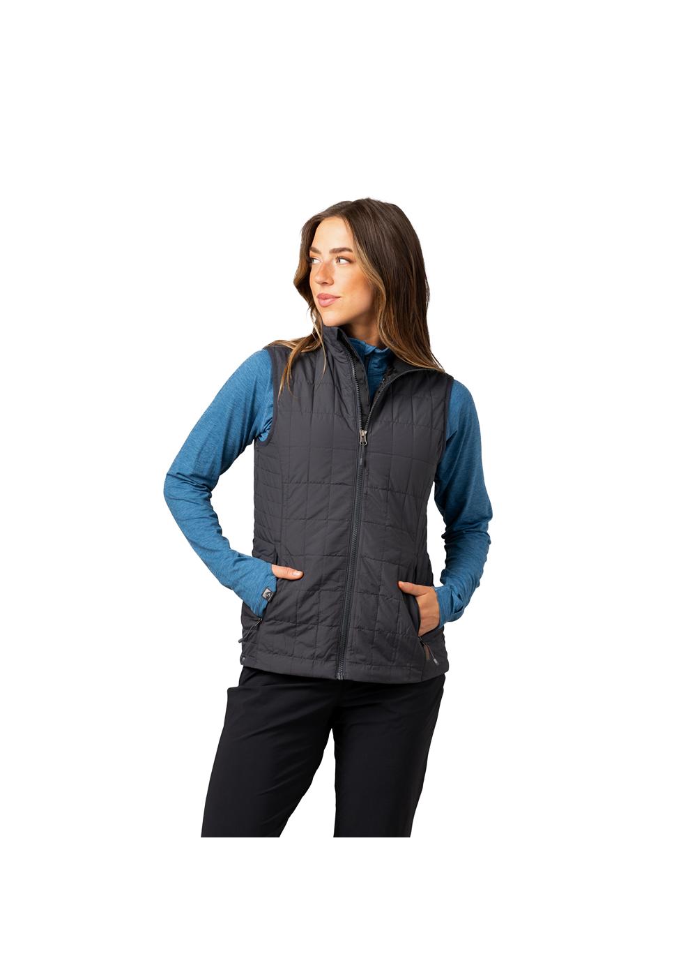 Storm Creek Women's Traveler 60 GSM Insulated Packable Quilted Vest 3
