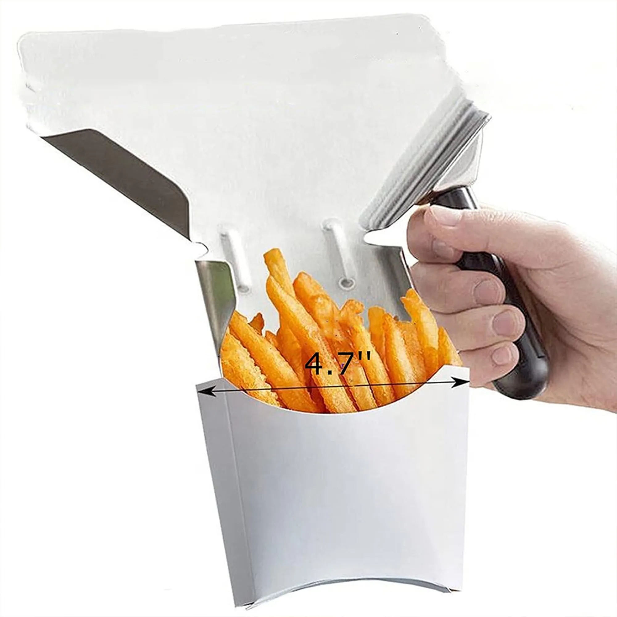 Disposable French Fries Container Chips Snack Box 4