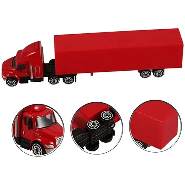 Truck Model Diecast Transport Toy 5