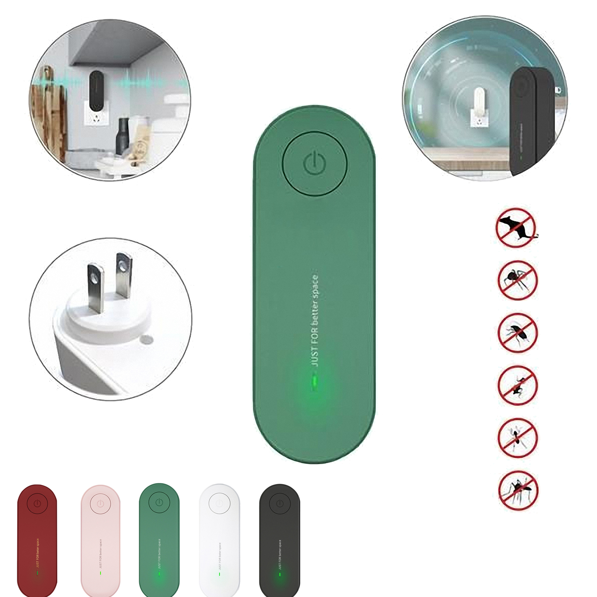 Ultrasonic Mosquito and Pest Repellent Device 3