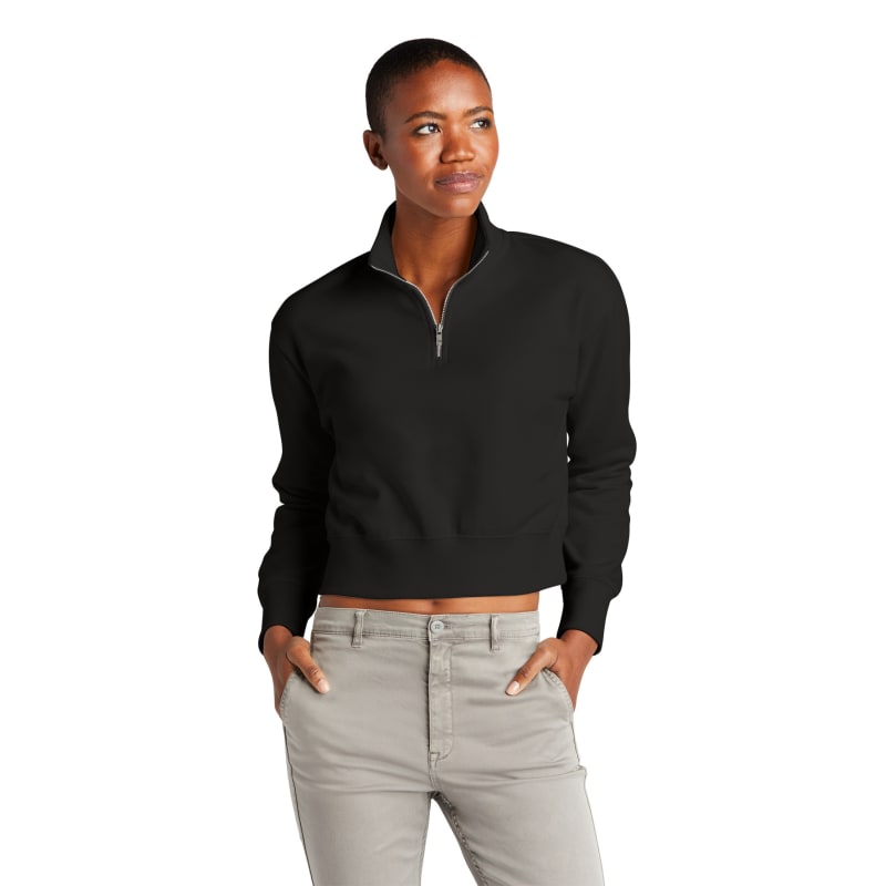 District Women's V.I.T. Fleece 1/2-Zip, custom hoodie or sweatshirt with logo imprint 27