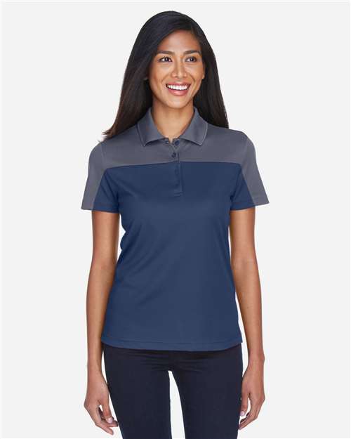 Women's Balance Colorblock Performance Piqué Polo - CE101W 37